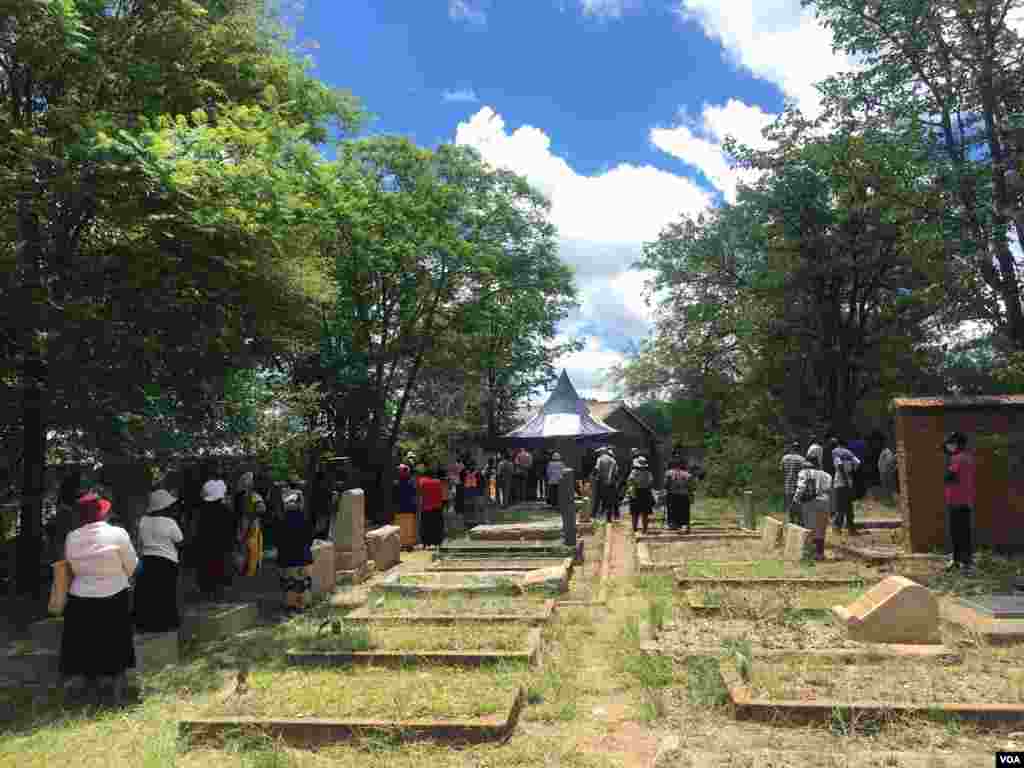 Gwanda cemetery where Bekezela Maduma eGwanda was laid to rest. (Photo: Albert Ncube)