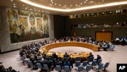 Sidang Dewan Keamanan PBB, 26 September 2019. (AP//Craig Ruttle) 