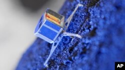 Gambar model wahana antariksa Philae yang berhasil mendarat di komet 67P/Churyumov-Gerasimenko Rabu 12/11 (foto: ilustrasi).