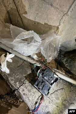 Neidentifikovani objekat koji je sletio u dvorište kuće u Seulu. (Foto: Handout / South Korean Defence Ministry / AFP)