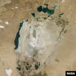 The Disappearing Aral Sea