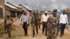 M23 rebel leaders are escorted in Bunagana, in the eastern part of the Democratic Republic of Congo, in this September 8, 2013, file photo.
