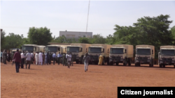 Wasu cikin motocin da Amurka ta baiwa Nijar