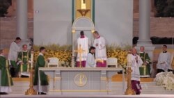 Pope Celebrates Open-Air Mass After Addressing Priest Sexual Abuse