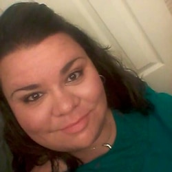 AshLee DeMarinis is shown in an undated photo provided by her sister, Jennifer Heissenbuttel. DeMarinis, a middle school teacher in eastern Missouri's Potosi School District, died Sunday, Sept. 6, 2020, after being hospitalized for three weeks with COVID-