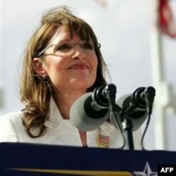 Republican vice presidential candidate Sarah Palin in 2008