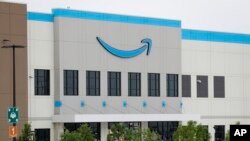 A newly constructed Amazon fulfillment facility is shown in Dallas, May 20, 2020.