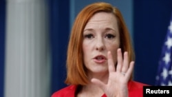 თეთრი სახლის პრესმდივანი ჯენ საკი