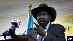 South Sudan President Salva Kiir
