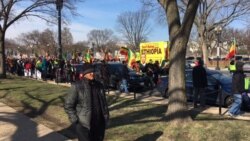 ካብ ዝተፈላለዩ ክፍለ-ግዝኣታት ዩናይትድ ስቴትስ ዝተአኻኸቡ ኢትዮጵያዊያን ናይ ተቓውሞ ሰልፊ ኣካይዶም