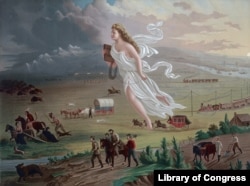Manifest Destiny described the idea that the Unites States' expansion to the Pacific was a destiny that could be clearly seen and that could not be changed.