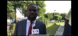 Antonio Cheramy in front of the Senatè, on Sept 23, 2019 in Port au Prince, Haiti.