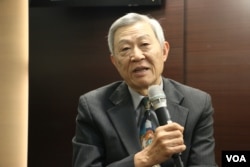 台湾淡江大学中国大陆研究所荣誉教授赵春山(美国之音/杨明)