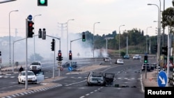 7일 하마스의 공격을 받은 이스라엘 남부 지역