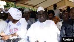 FILE PHOTO: Soumaila Cisse, leader of Malian opposition party Union for the Republic and Democracy, attends a meeting in Bamako, Mali, Sept. 4, 2018.