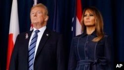 Predsednik Donald Tramp i prva dama Melanija Tramp (Foto: AP)