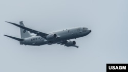 P-8A Poseidon შავი ზღვის თავზე