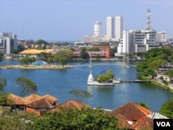 سری لنکا کے ایک شہر کولمبو کا ایک منظر