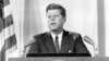 President John F. Kennedy reports to nation on Cuban missile crisis Nov. 2, 1962