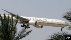Pesawat Etihad (Foto: dok.)