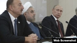 Azərbaycan, İran və Rusiya prezidentləri