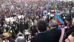 Cəmil Həsənlinin çıxışı