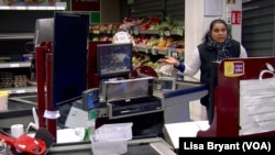 A grocery store in Bobigny, a Paris suburb, was destroyed by rioters protesting police violence, Feb. 16, 2017. “They destroyed my family’s whole life in 15 minutes,” Risshie Iedragith said.