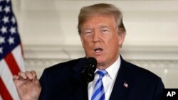도널드 트럼프 미국 대통령.