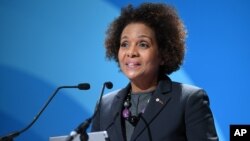 Michaelle Jean, secrétaire générale de l’Organisation internationale de la Francophonie, Paris, le 6 décembre 2016.
