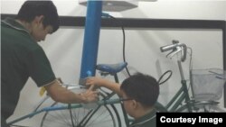 Lim Theanhok was awarded a gold medal for a science project, winning out among contestants from 69 countries at the annual Genius Olympiad in New York on June 15-19. (Photo courtesy of Lim Theanhok)