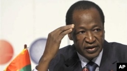 Président Blaise Compaoré.