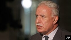 Menteri Luar Negeri Palestina, Riyad al-Malki sedang menghimpun dukungan Gerakan Non Blok bagi keanggotaan penuh Palestina di PBB (foto: dok). 