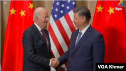 ԱՄՆ ու Չինաստանի նախագահներ Ջո Բայդենի ու Սի Ծինփինի հանդիպումը Պերուի մայրաքաղաք Լիմայում։ 