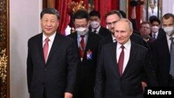 ប្រធានាធិបតី​រុស្ស៊ី​លោក Putin ​ជួប​ពិភាក្សាជាមួយ​ប្រធានាធិបតី​ចិន​លោក Xi ក្នុង​ទីក្រុង​មូស្គូ។