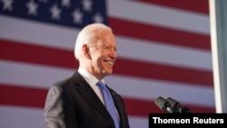 جو بایدن، رئیس جمهوری آمریکا در کنفرانس خبری روز چهارشنبه در ژنو