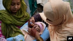 پاکستان کې د پولیو واکسین کمپاین