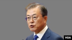  South Korea’s President Moon Jae-in