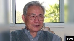 前新华社香港分社社长许家屯去世。 （苹果日报图片）