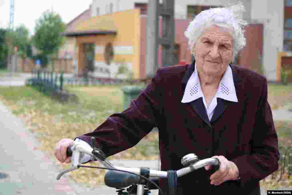 Gubicz Antalne, 85, in Morahalm, voted &ldquo;no,&rdquo; Oct. 2, 2016.