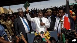 Bikin rantsar da Raila Odinga a matsayin shuaban mutane. 