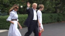 Trump Heads to Rustic Camp David for Weekend