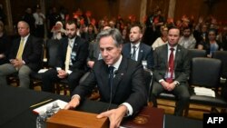 AQSh Davlat kotibi Entoni Blinken Senat tinglovida