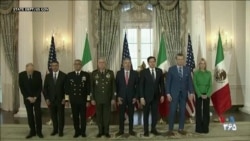 دیدار مارکو روبیو با رئیس جمهوری مکزیک؛ فشار برای منزوی کردن ونزوئلا