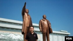 美国之音驻亚洲记者赫尔曼7月25日在平壤