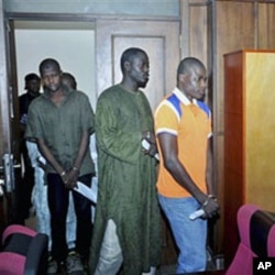 Wadansu da ake yiwa zargin cewa 'yan Boko Haram ne