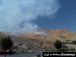 انفجار در کوه‌های آبیدر سنندج