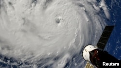 Satelitski snimak uragana Florens