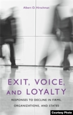 《出走，发声，忠诚》（网络照片）