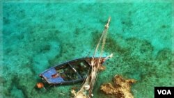 Warga Haiti sering mencoba beremigrasi ke negara lain dengan menggunakan kapal yang rapuh dan tidak aman (foto: dok).