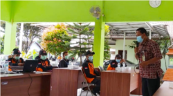 Pelatihan pemulasaran jenazah berstandar COVID-19 sudah dilakukan sejak 3 bulan lalu di Banguntapan, DIY. (Foto: Courtesy/Fauzan M)